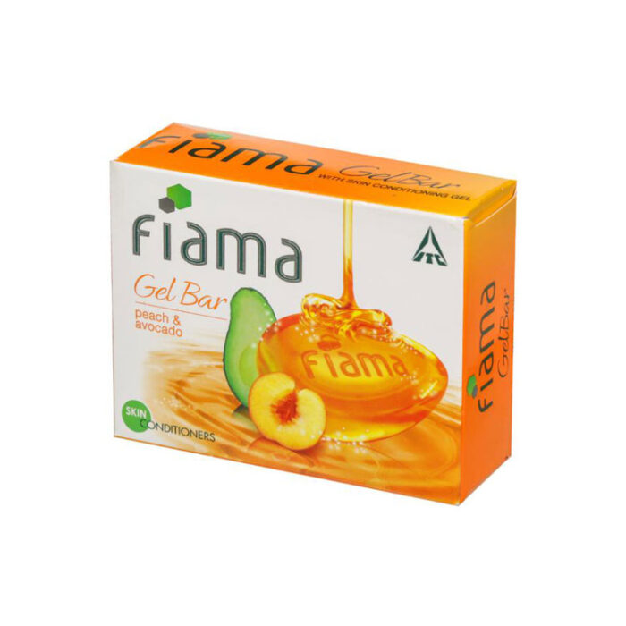 fiama gel bar peach avocado with skin conditioners soap