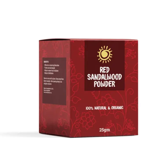 Rajkonna Red Sandalwood Powder 100 Natural Organic